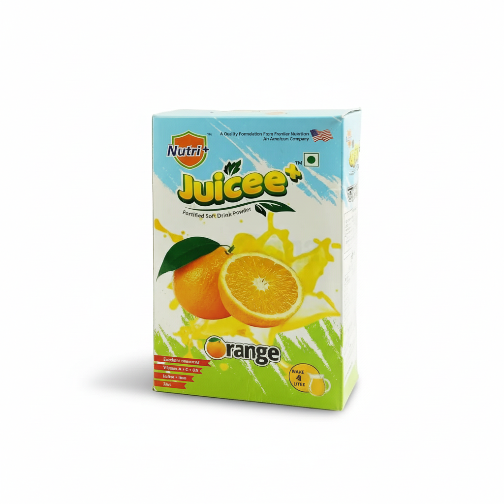 Nutri+ Juicee+ Orange Soft Drink Powder 500g