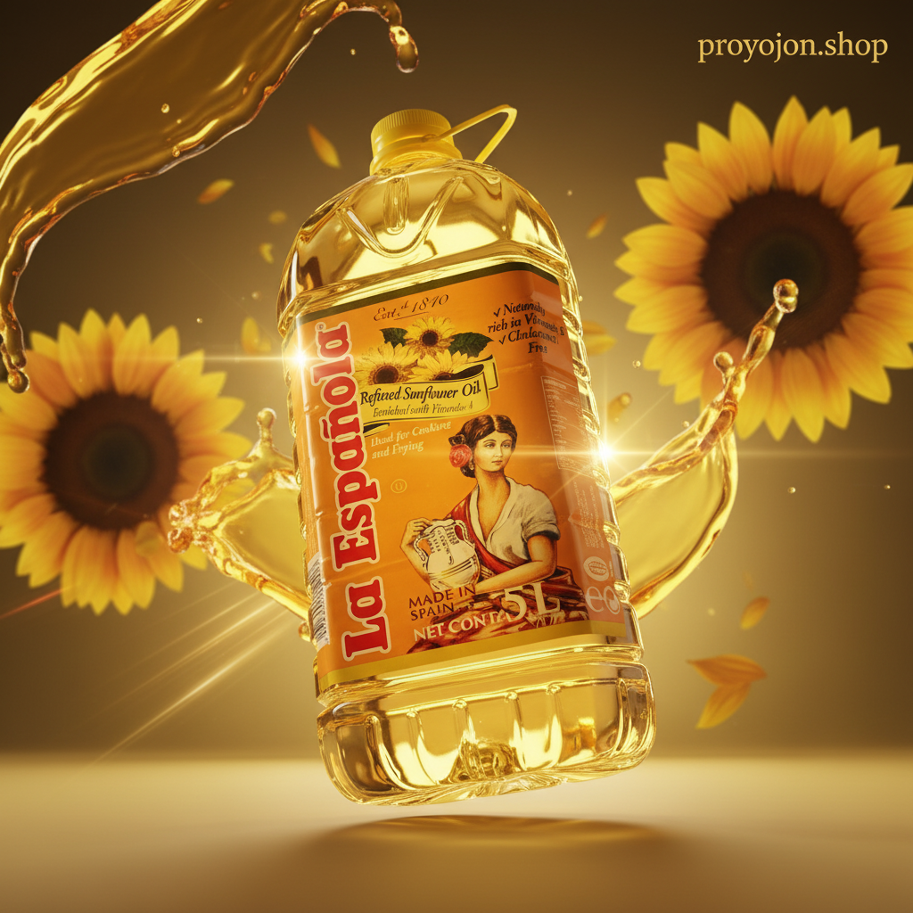 La Espanola Sunflower Oil Made In Spain - 5Ltr