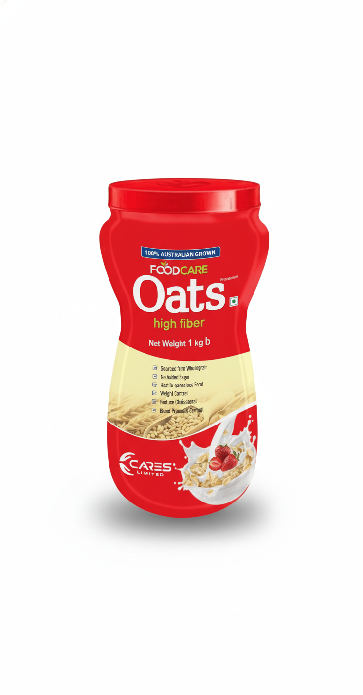 Food Care Oats 100% Australian Grown (High FIber) - 1kg