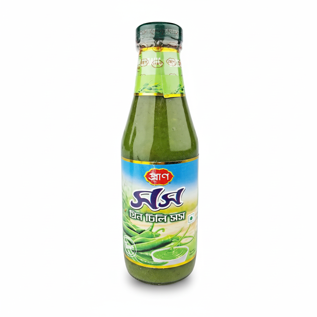 Pran Green Chilli Sauce 340gm