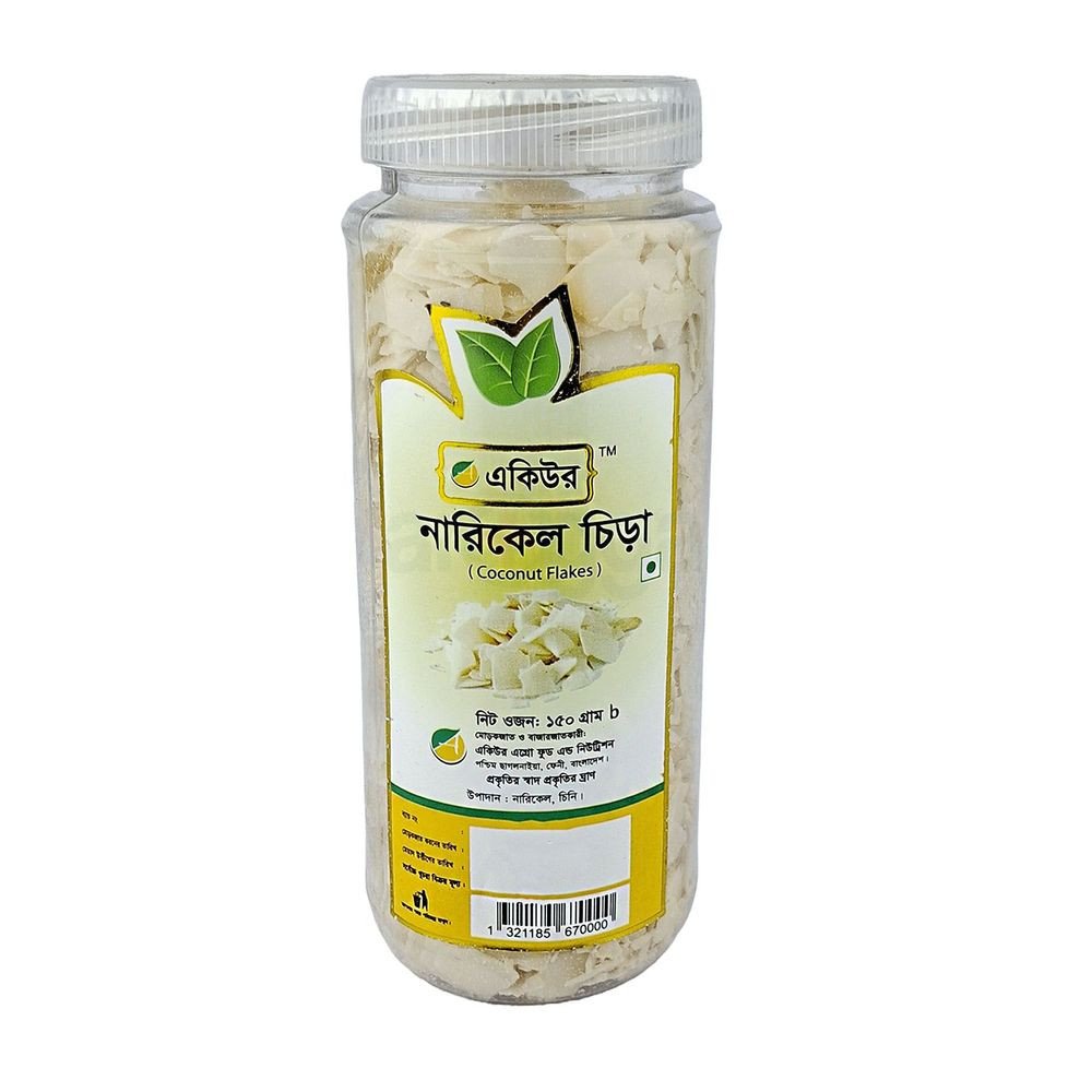 Acure Coconut Dried Slice - একিউর নারিকেল চিড়া
