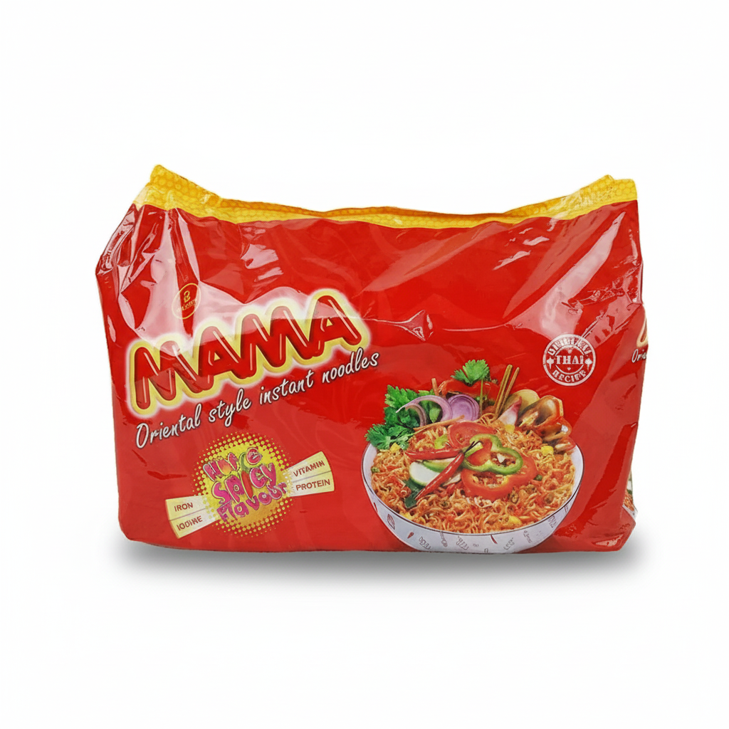 Mama Oriental Style Instant Noodles Hot Spicy Flavour 496gm