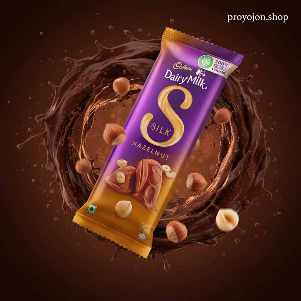 Cadbury Dairy Milk Silk Hazelnut Chocolate Bar 54g