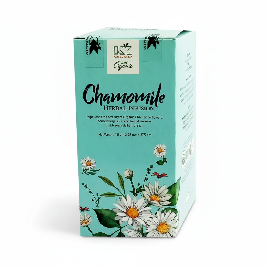 Kazi & Kazi Chamomile Herbal Infusion Tea 25's Pack