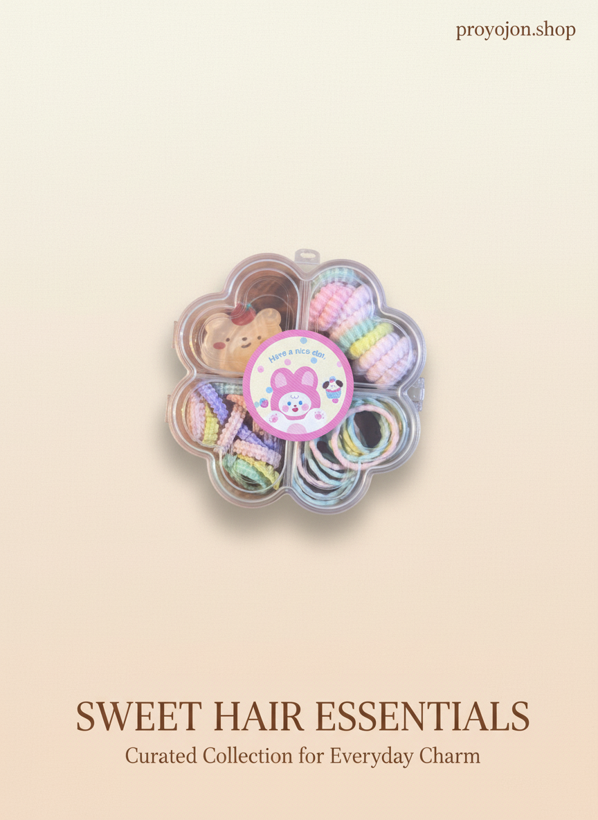 Pastel Hair Tie Set