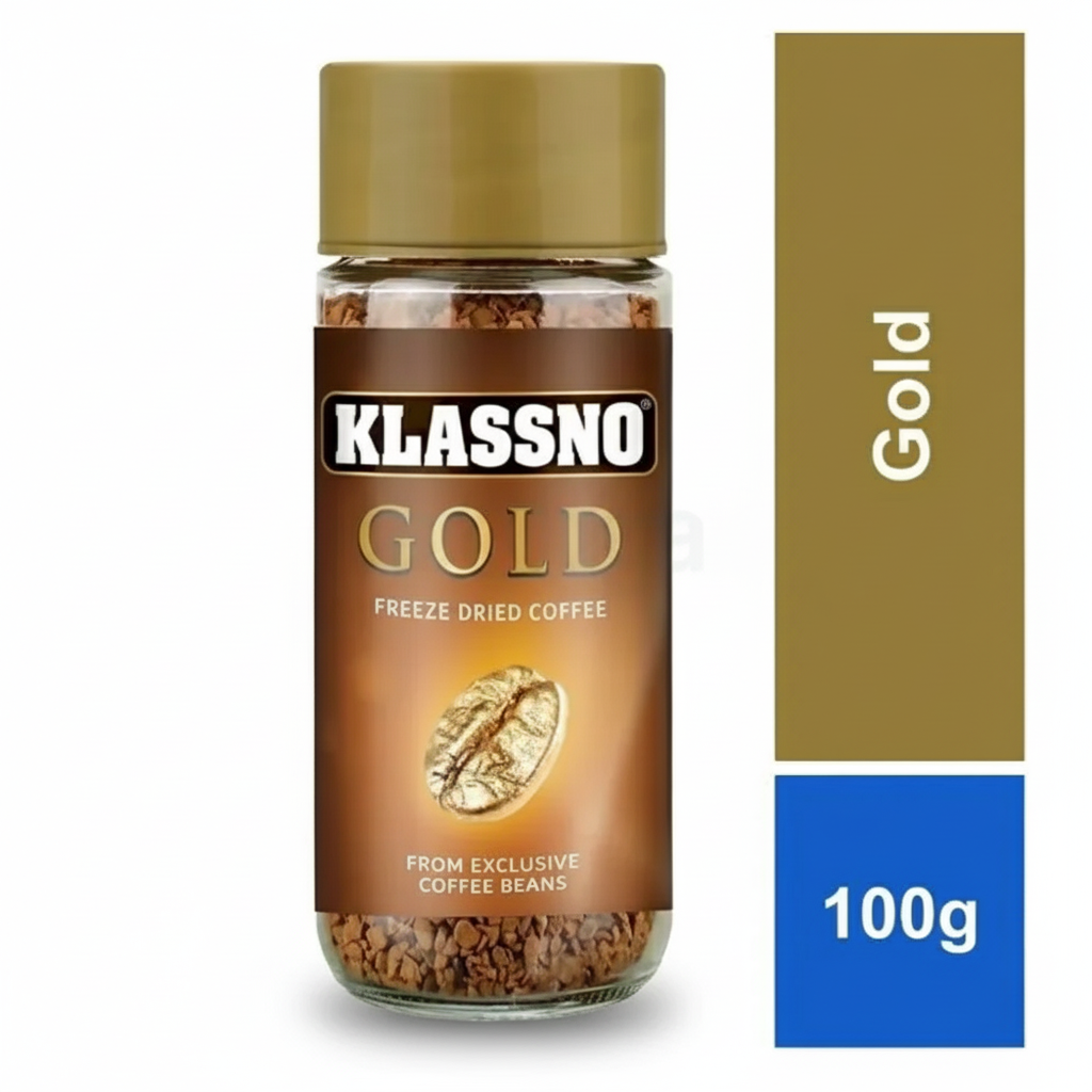 Klassno Gold Freeze Dried Coffee 100g