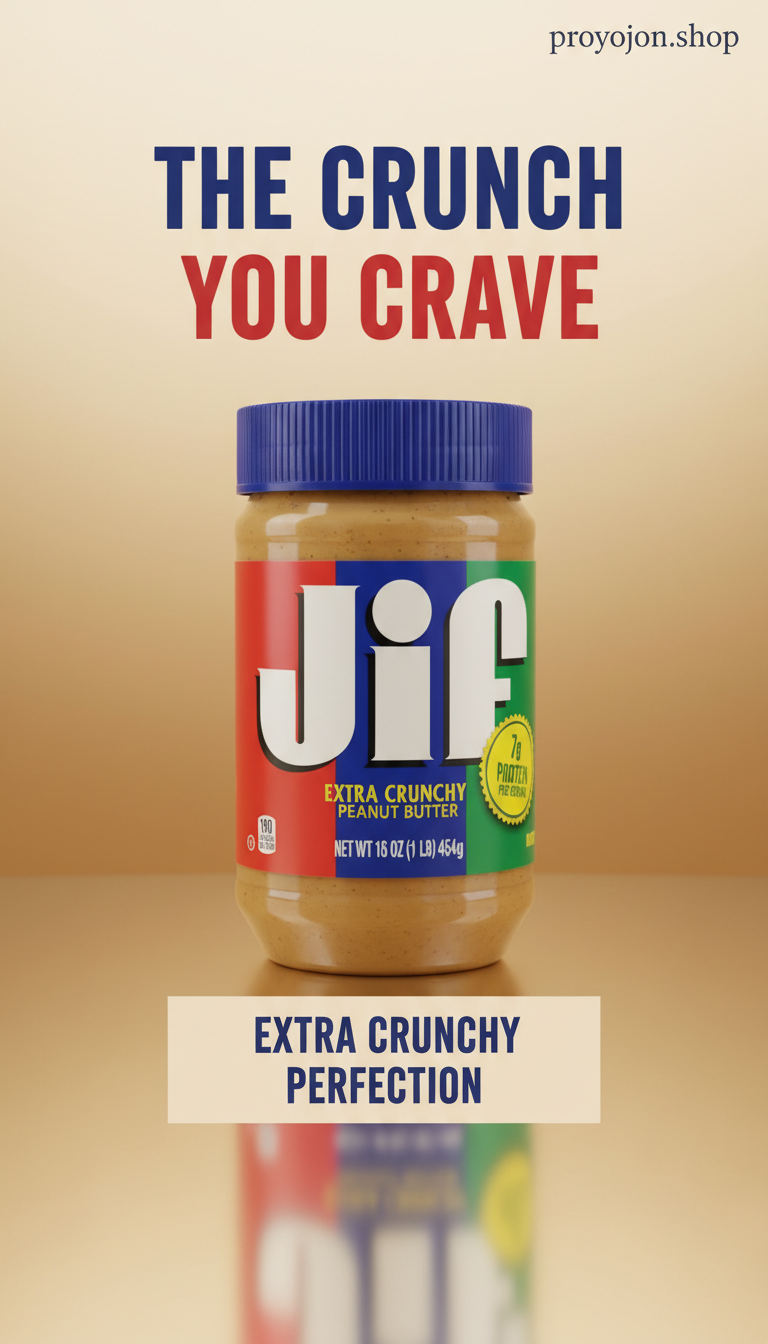 Jif Extra Crunchy Peanut Butter