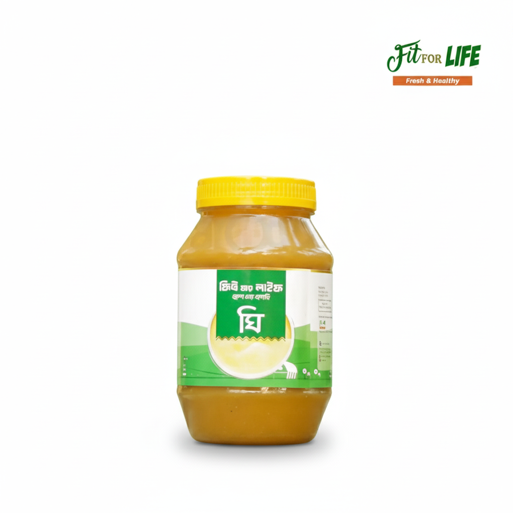 Fit For Life Gawa Ghee (দেশি গরুর দুধের প্রিমিয়াম গাওয়া ঘি) - 500g