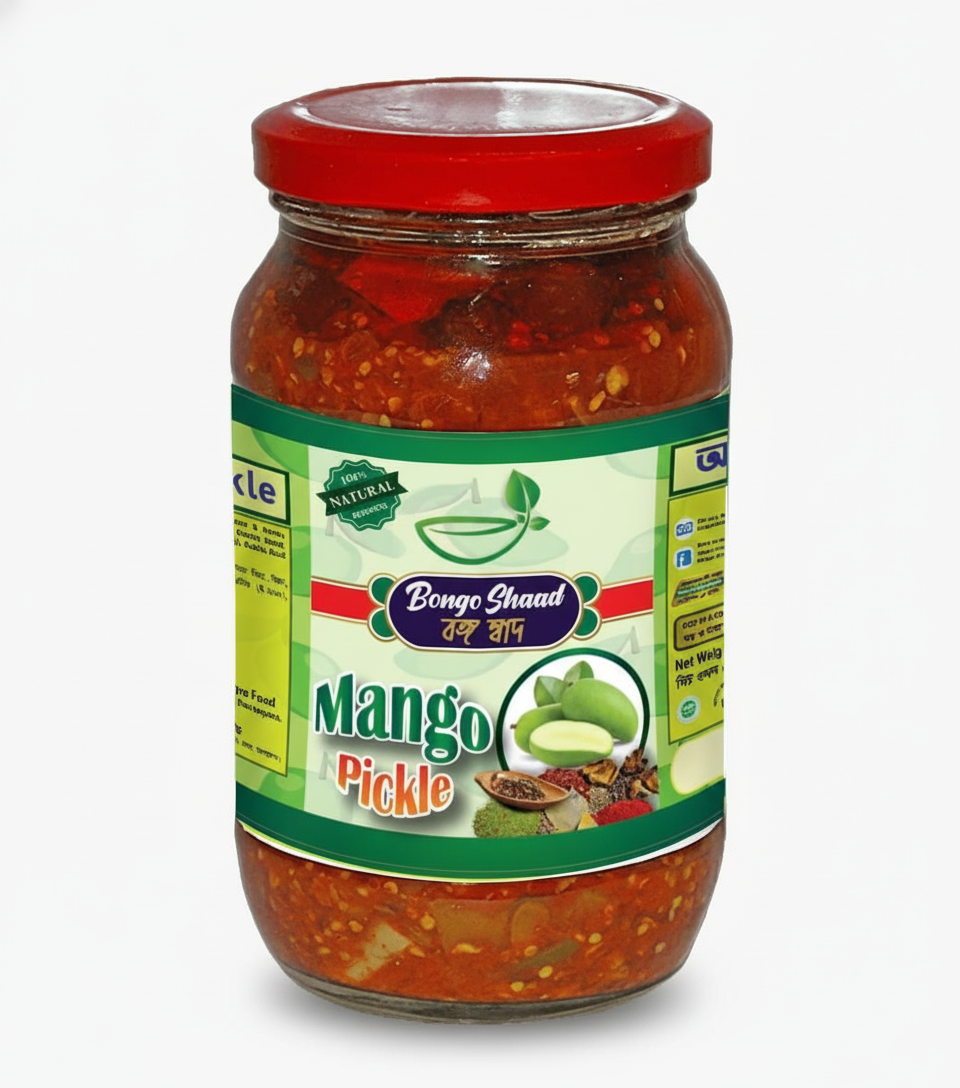 Bongo Shaad Mango Pickle 400g