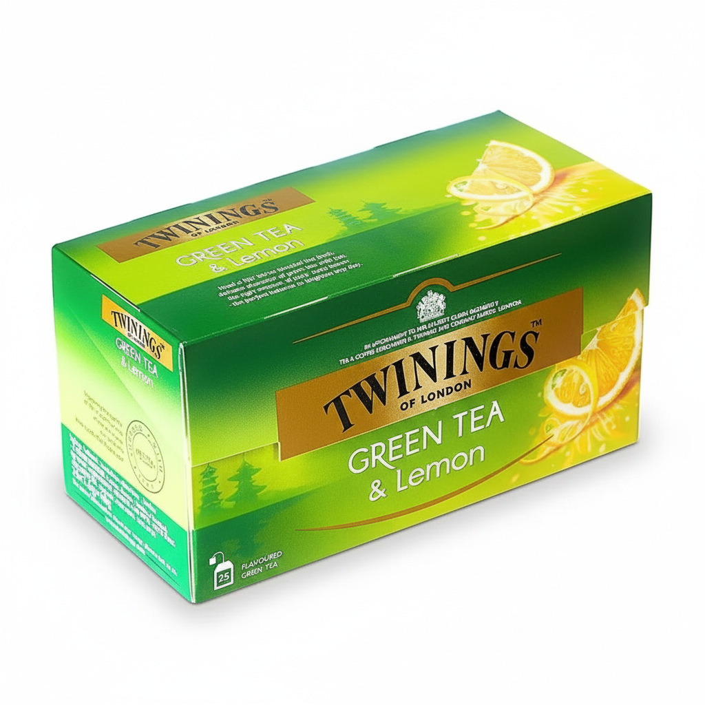 Twinings of London Green and Lemon Tea 25 Tea Bags
