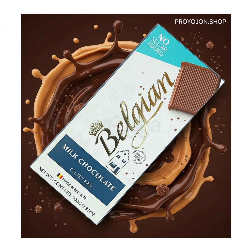 The Belgian Milk Chocolate Gluten Free 100g