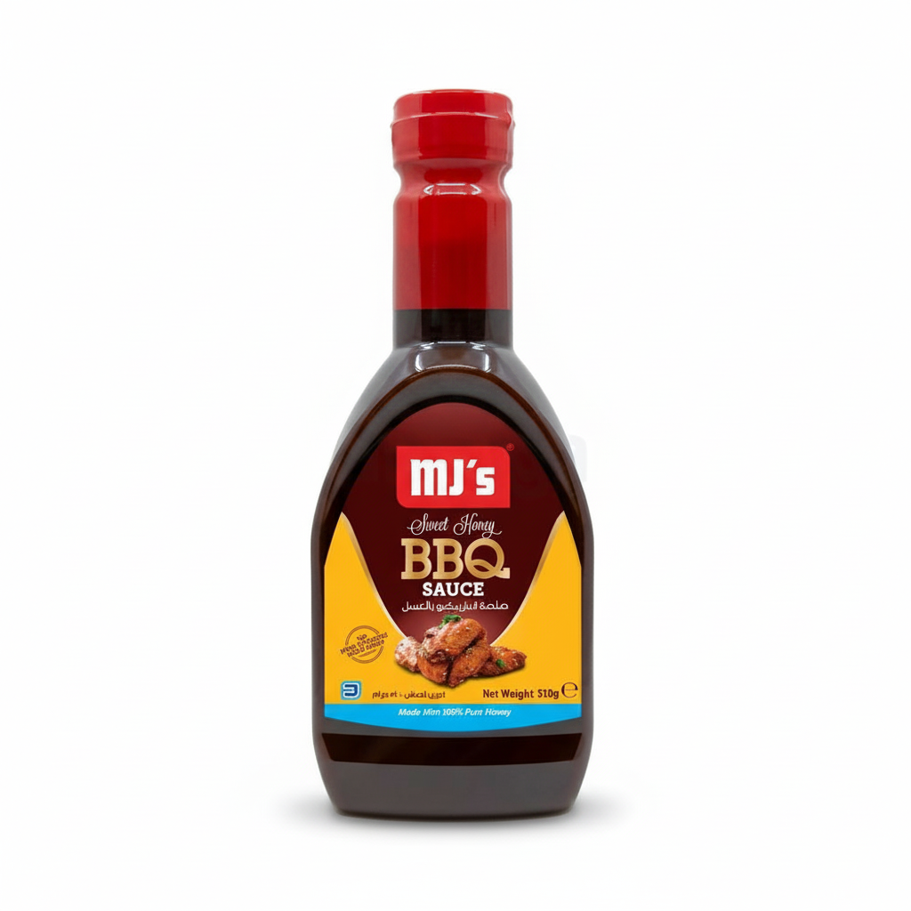 MJ's BBQ Sweet Honey Sauce 510g