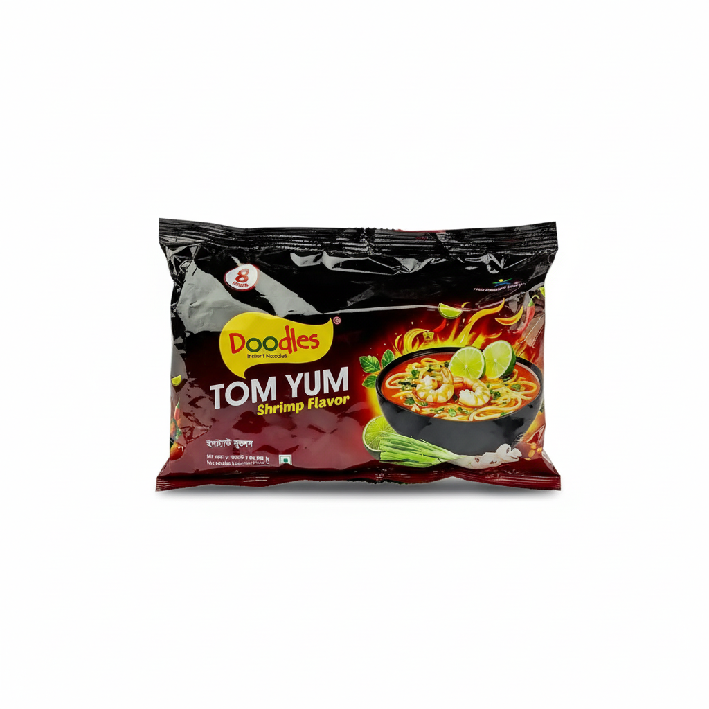 Doodles Instant Noodles Tom Yum Shrimp Flavor 496gm