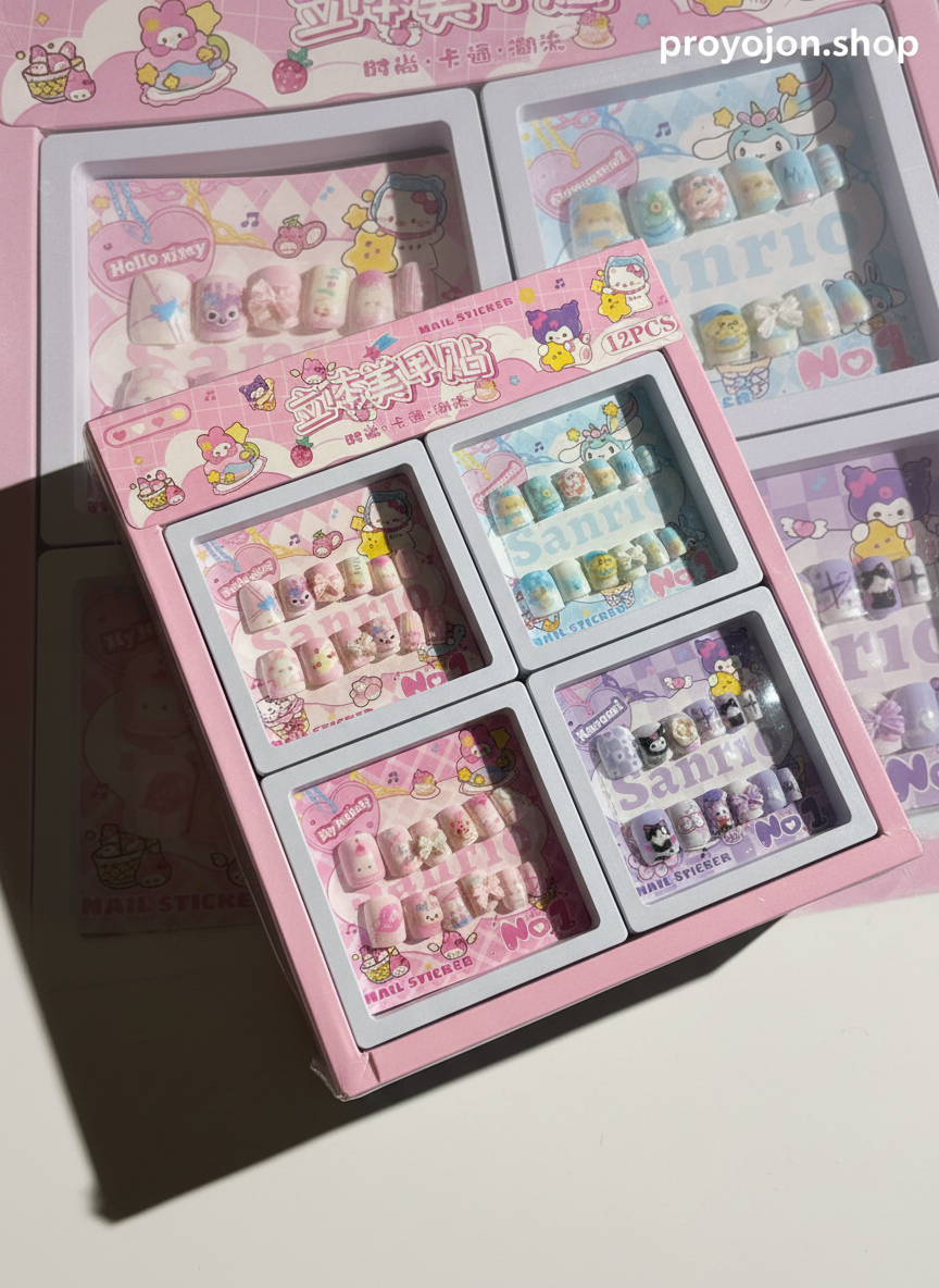 Kawaii Sanrio Nail Set