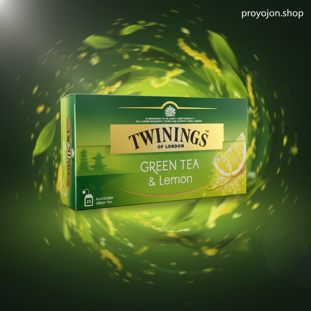 Twinings of London Green and Lemon Tea 25 Tea Bags
